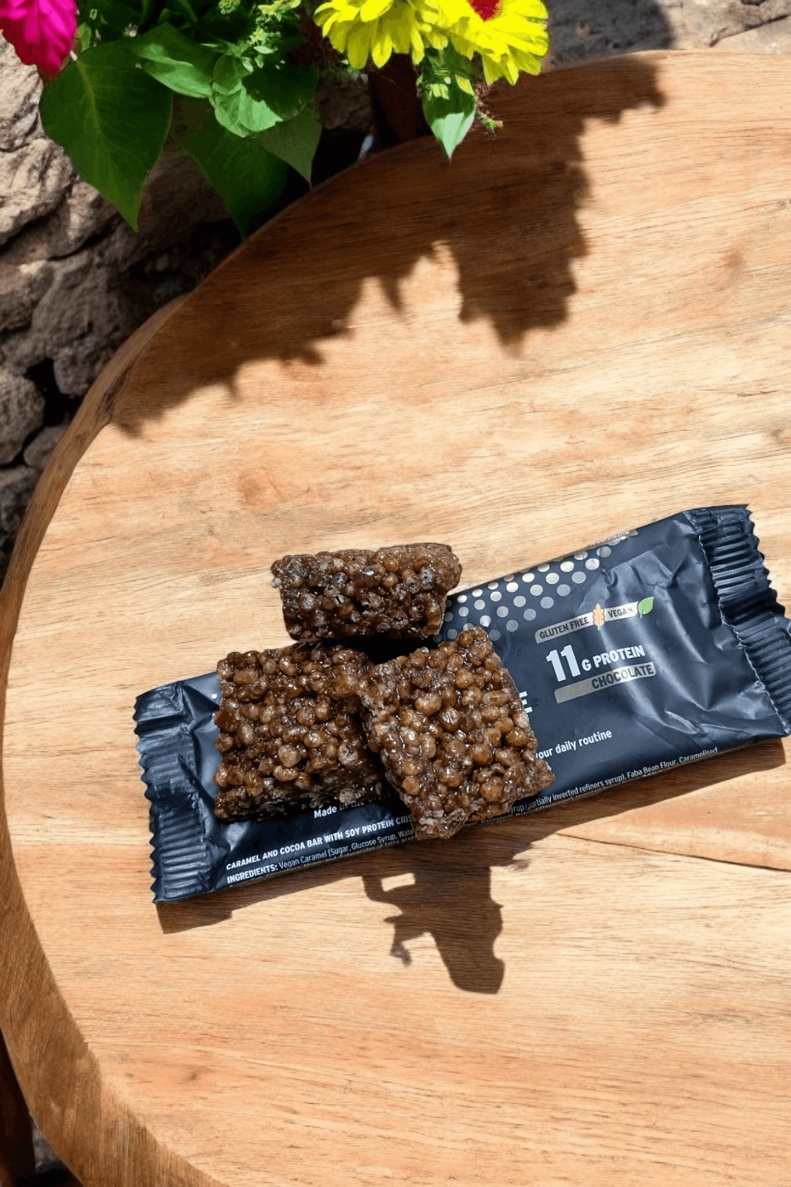 chocolate creatine crispy bar