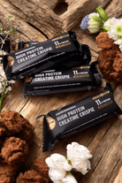 salted caramel crispy bar, creatine