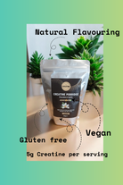 creatine, chocolate vanilla porridge gluten free vegan